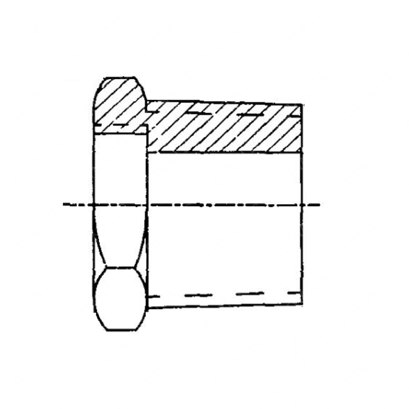 DDE 23519829 ADPT 1/4-14