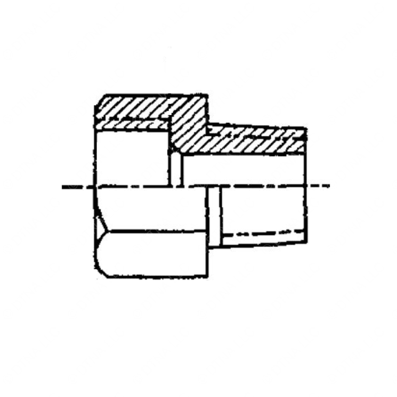 DDE 23519830 ADPT 3/8-18