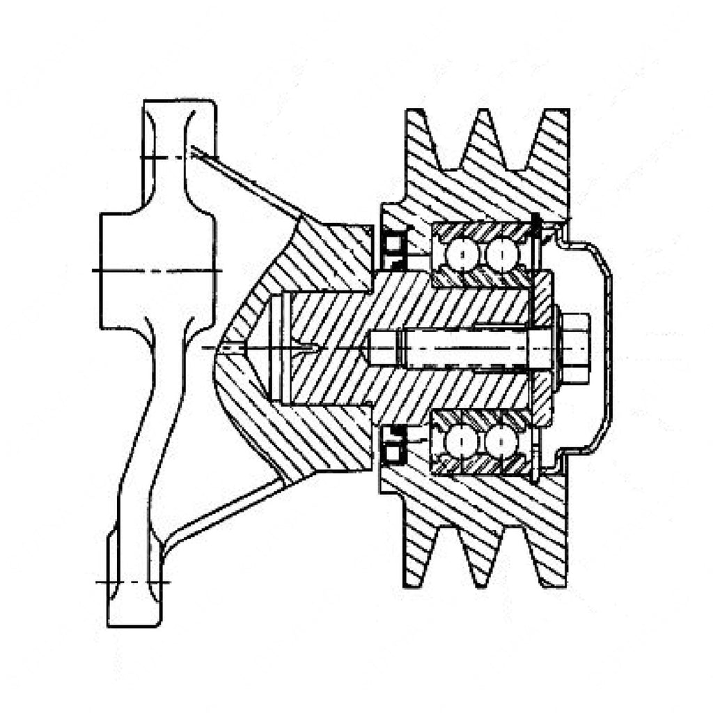 DDE 23521659 PULLEY ASM