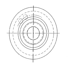 DDE 23525784 ALT PULLEY