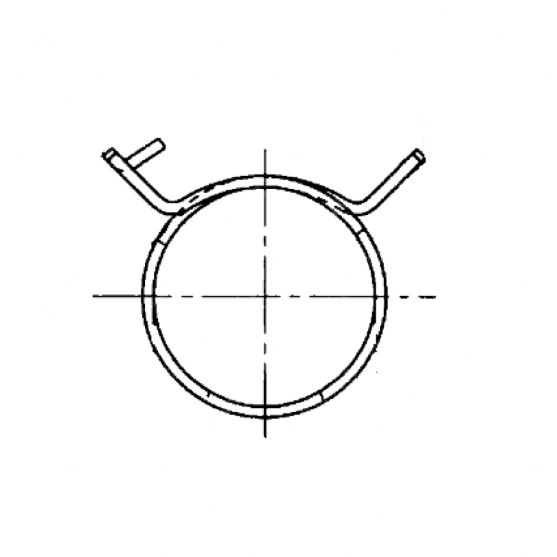 DDE 23537158 CLAMP