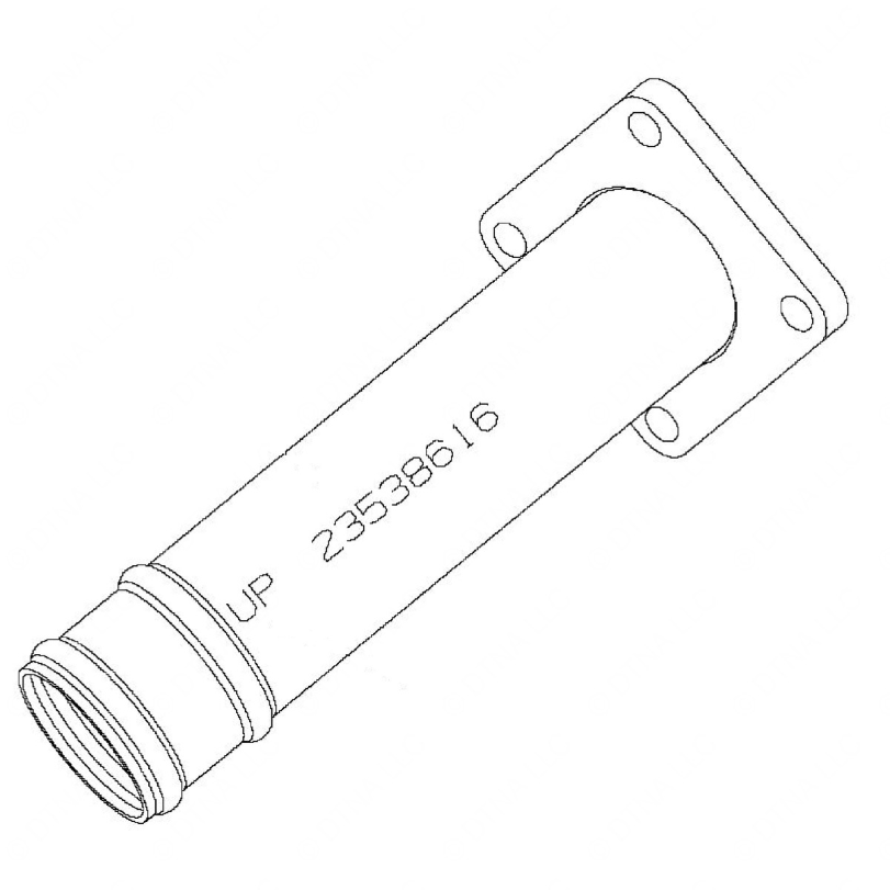 DDE 23538616 TUBE AND FLNGE