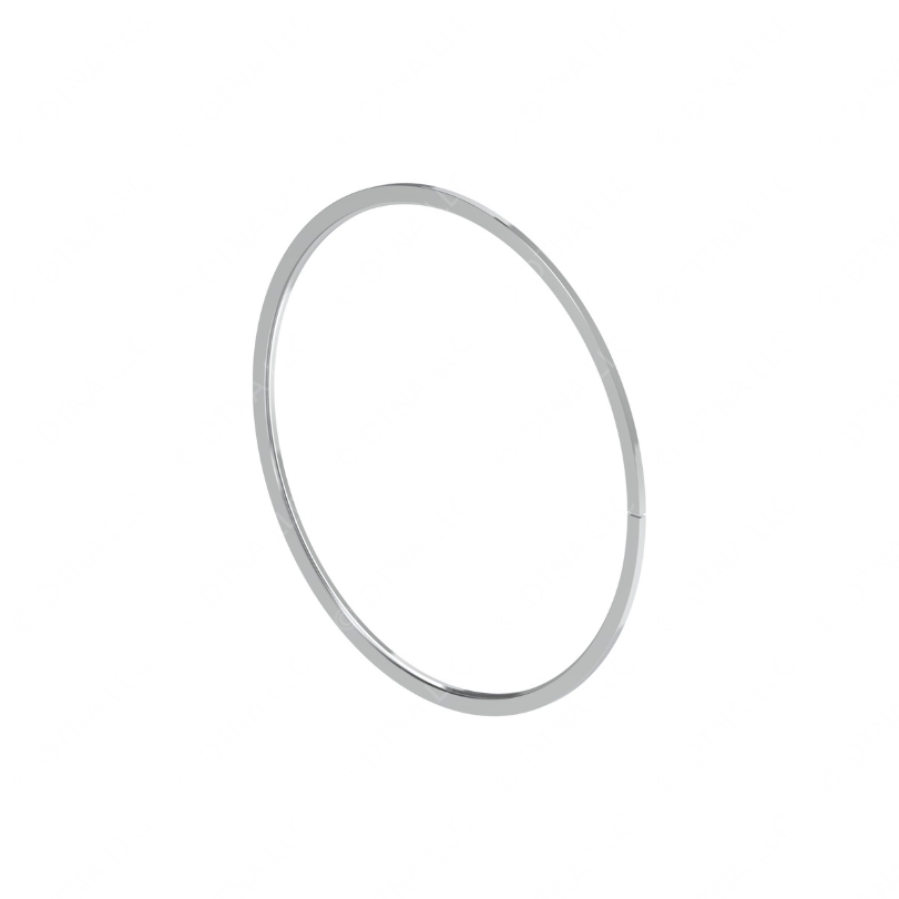 DDE 23565180 RING CMPR MID 2.5MM RECT TWIST CHR 14L S