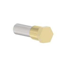DDE 23565237 ANODE 1/2 NPT HEX S60 MARINE