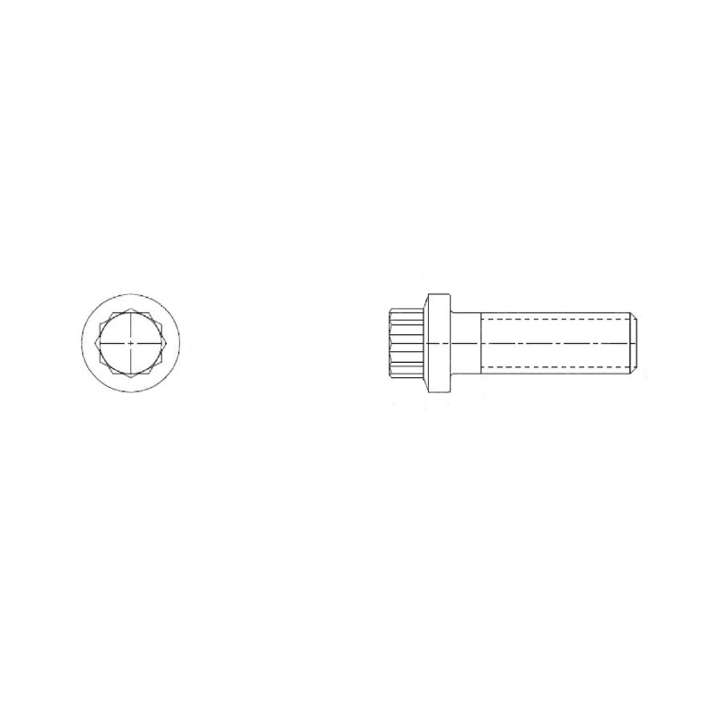 DDE 5369900401 BOLT - M10 X 1 5 30MM