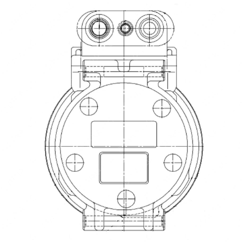 DDE A0002343911 A/C COMPRSSR