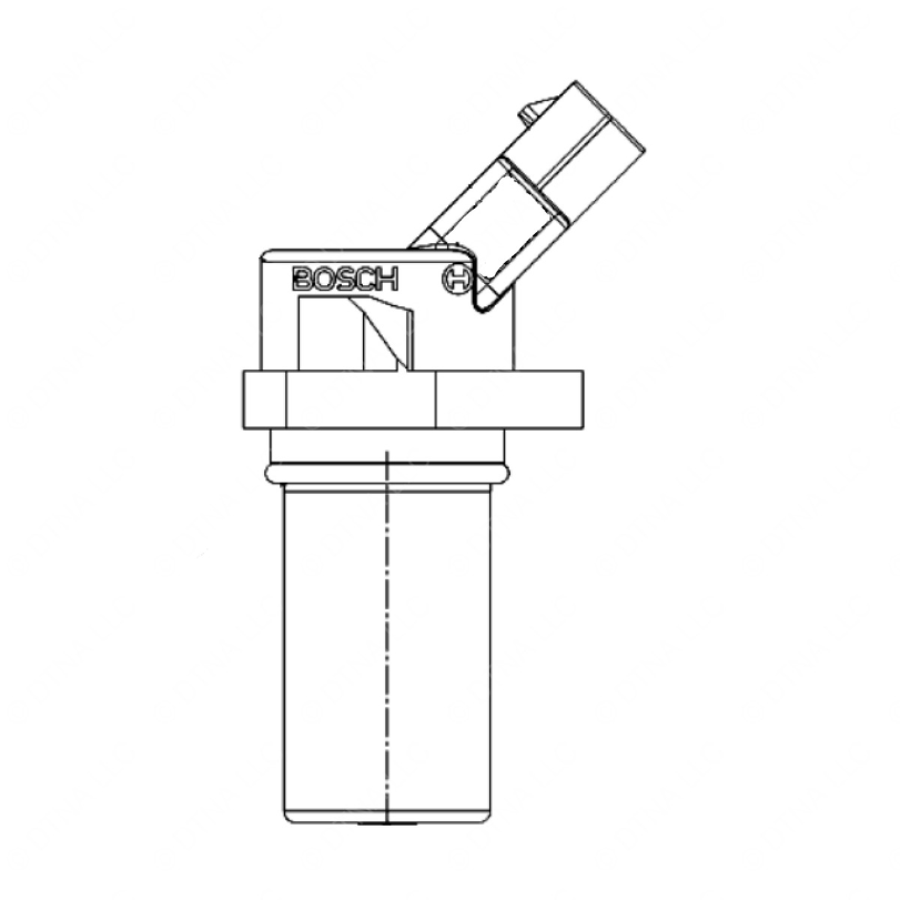 DDE A0061534228 SENSOR, CRANKSHAFT POSITION