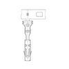 DDE A0155457826 PLUG SOCKET