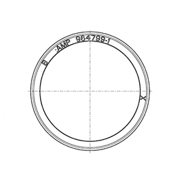 DDE A0209975345 SEAL - WIRING HARNESS, ELECTRONIC INJECT