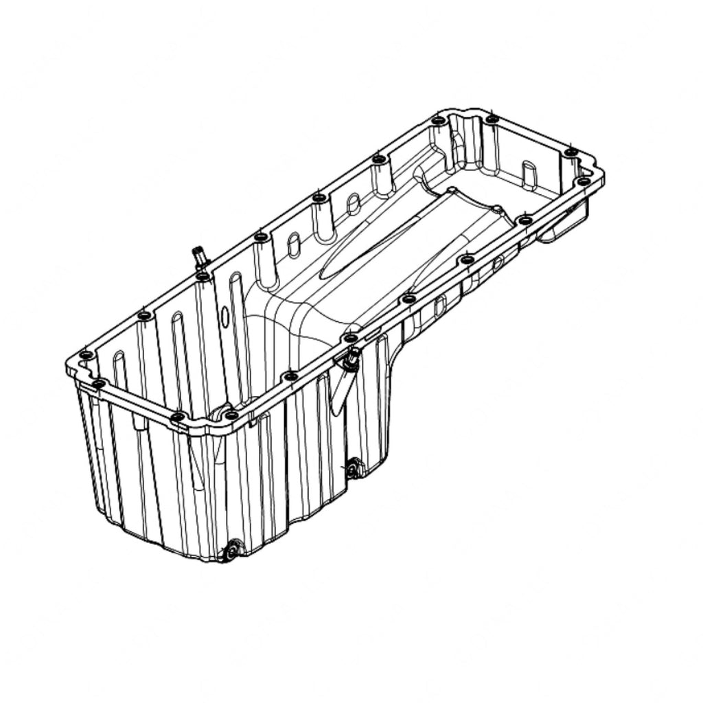 DDE A4710108913 OIL PAN ASSEMBLY, REAR SUMP