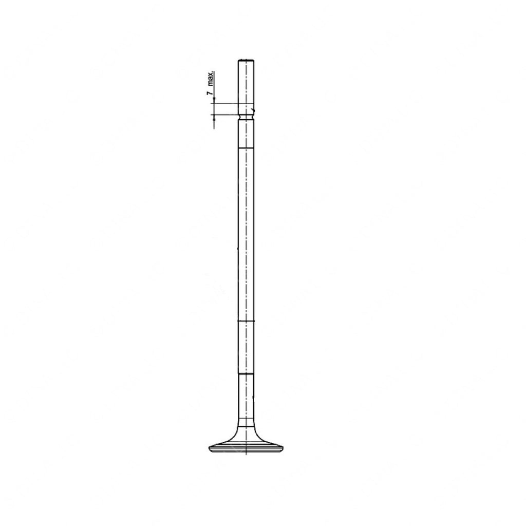 DDE A4710501326 INTAKE VALVE