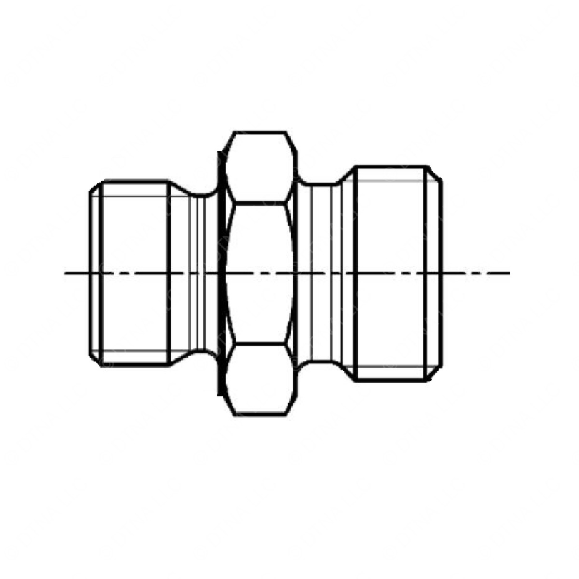 DDE A4711420005 FITTING, EXHAUST MANIFOLD PRESSURE TUBE