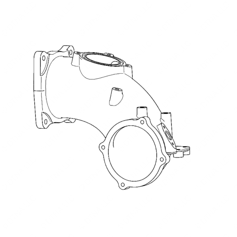 DDE A4720983007 AIR PIPE