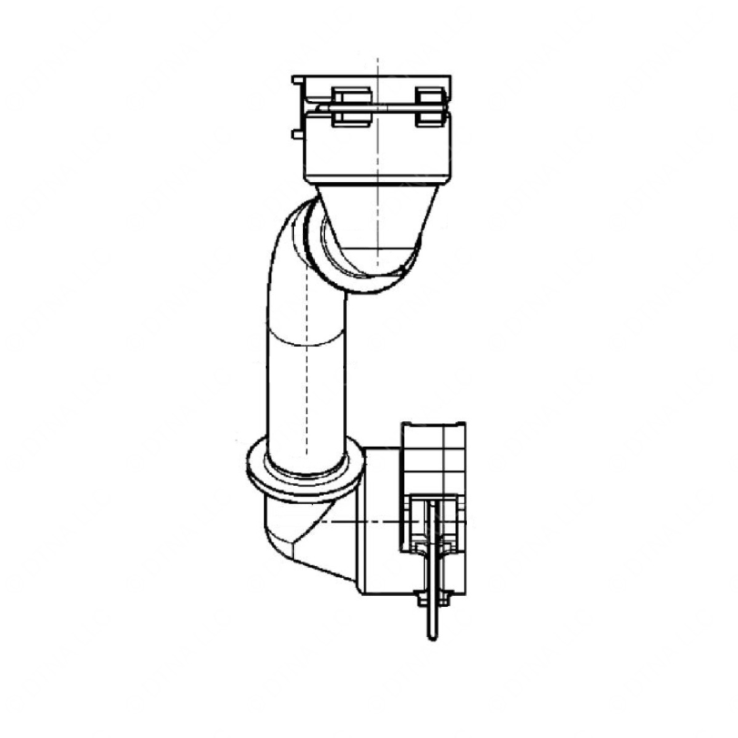 DDE A4722000252 COOLANT LINE