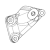 DDE A4722030740 BRACKET