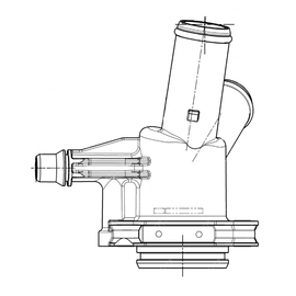 DDE A4722031732 ELBOW, COOLANT INLET