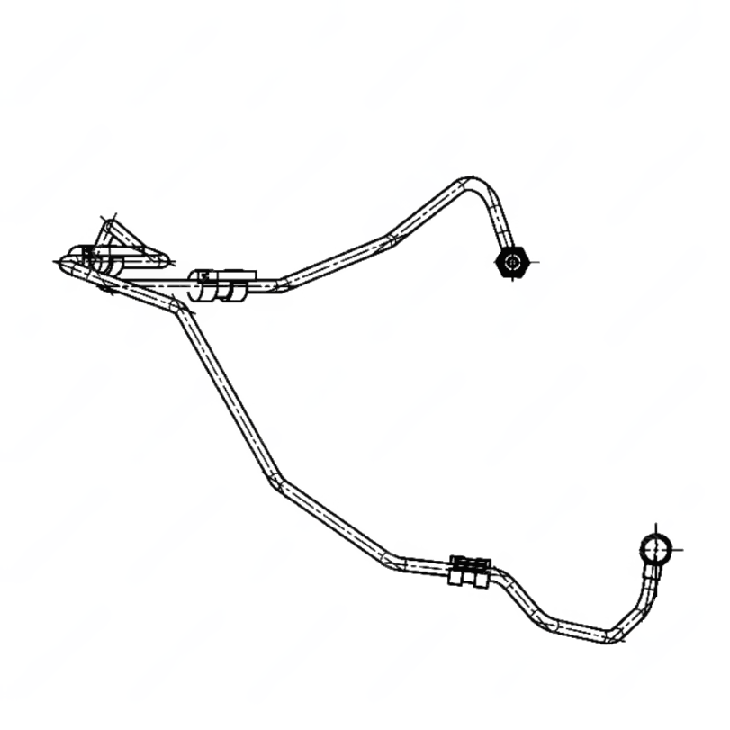 DDE A4731301457 COMPRESSED AIR LINE