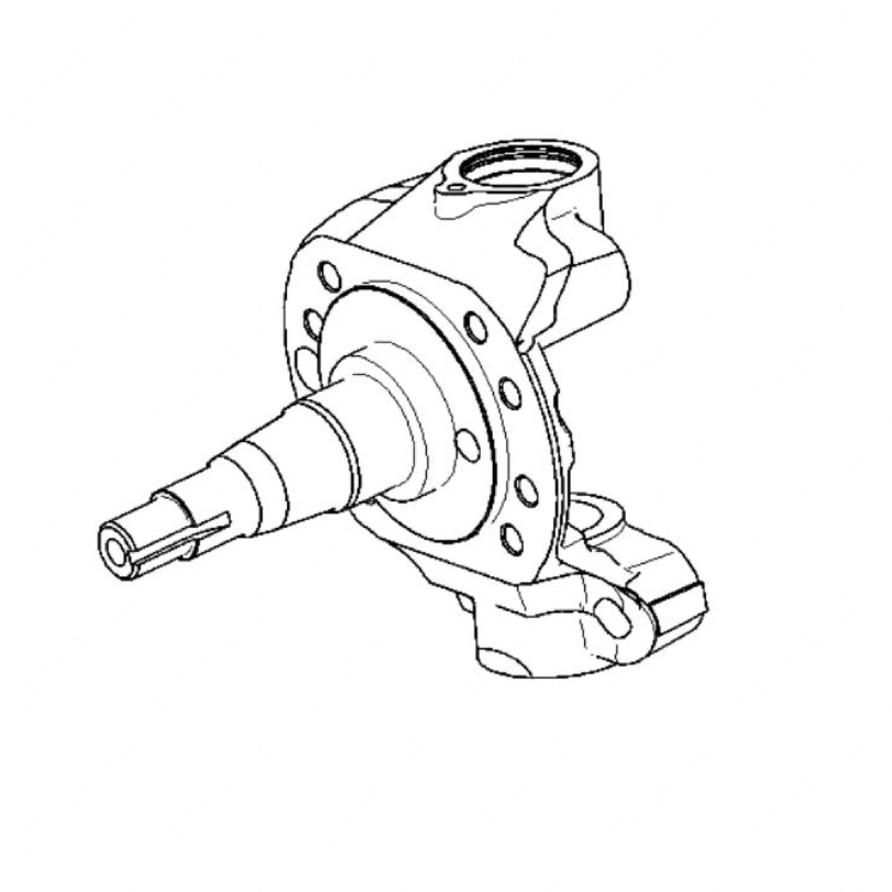 DDE A6803321502 KNUCKLE RH