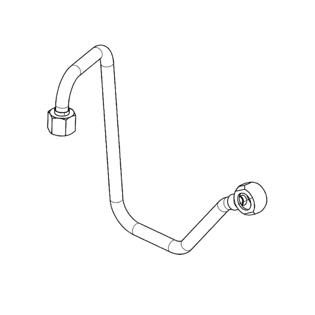 DDE A9341804320 TUBE - OIL DRAIN, TURBOCHARGER