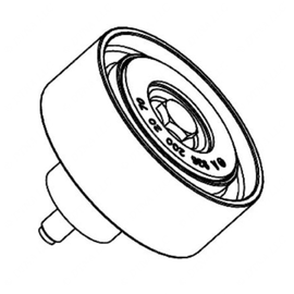 DDE A9362002070 GUIDE PULLEY