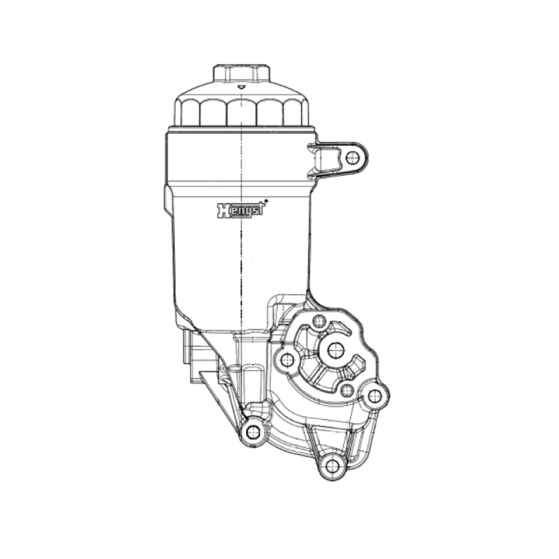 DDE A9901800010 ZB ENGINE OIL FILTER