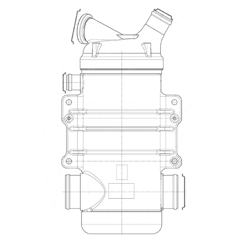 DDE E23537387 COOLER ASM