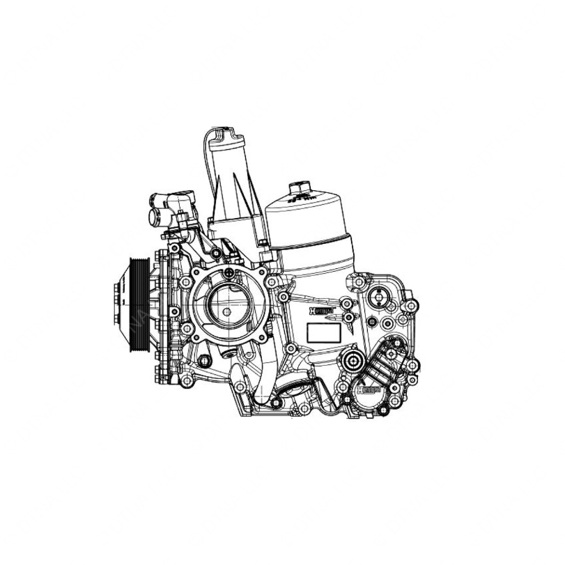 DDE EA4721801912 OIL-COOLANT MODULE