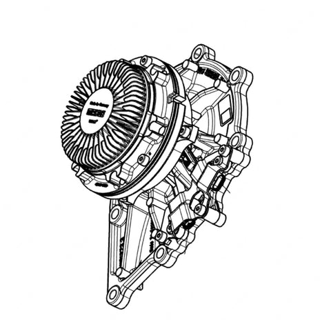 DDE EA4722002001 COOLANT PUMP-VARIABLE SPEED