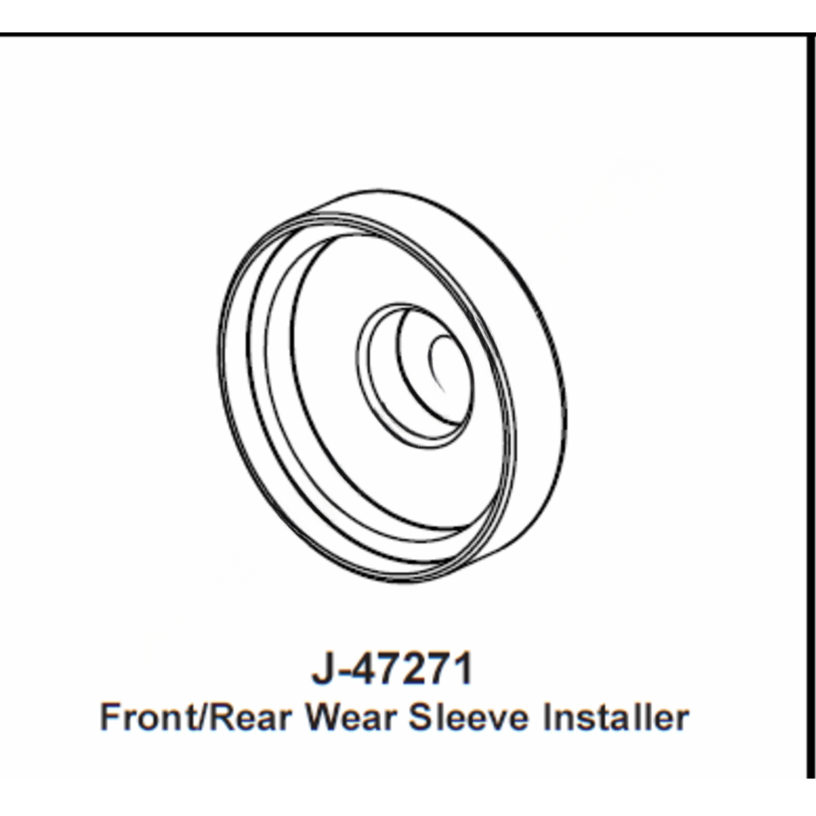 DDE J-47271 W/SLV INSTAL