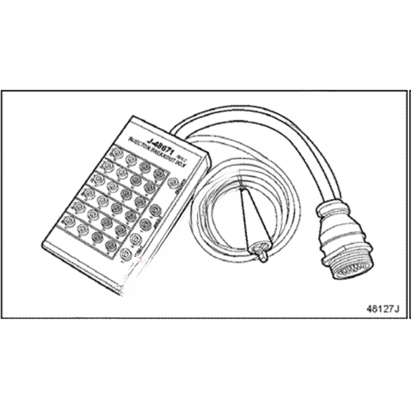 DDE J-48671-10 BRKOUT BOX