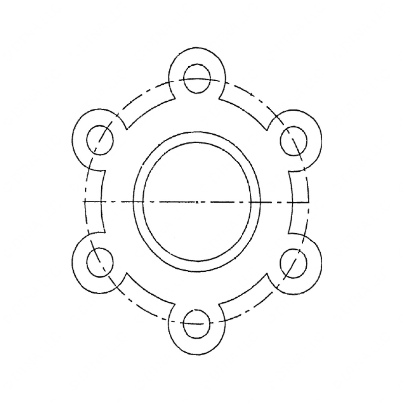 DDE NS60-124 FAN SPACER