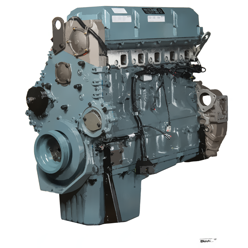 DDE R23535341 ENG 3Q S60 12L EPA04 6067MV6E TRUCK