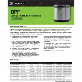 DDE RA6804916094 TS DIESEL PARTICULATE FILTER
