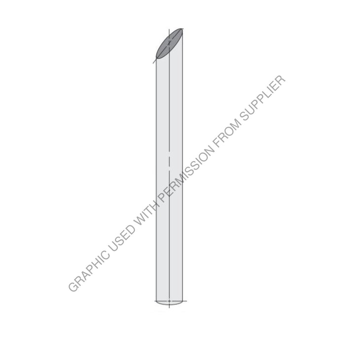 DFP 24MP 60036CP STACK STRAIGHT EXHAU