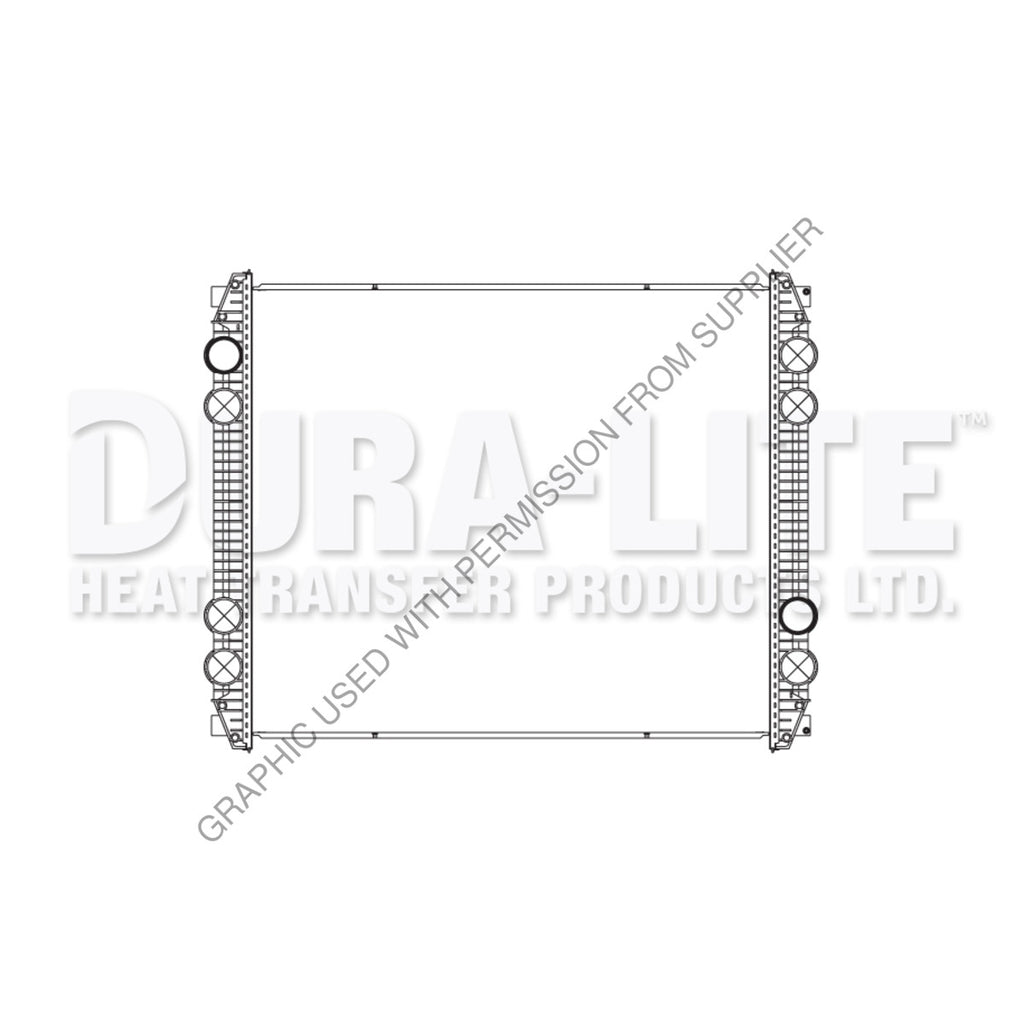 DHT FR1301002PT RADIATOR, 1YR PART ONLY WRTY, PA