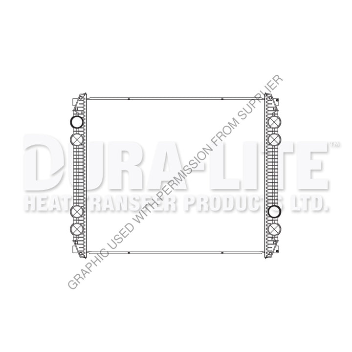 DHT FR1301002PT RADIATOR, 1YR PART ONLY WRTY, PA