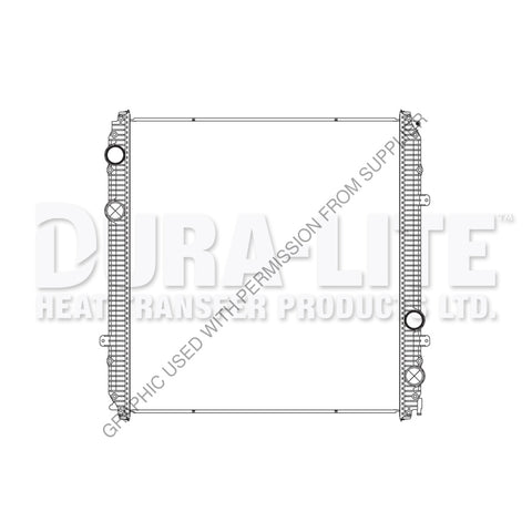 DHT FR1303002PT RADIATOR, 1YR PART ONLY WRTY, P/A