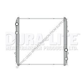 DHT FR1317002PT RADIATOR, PLASTIC/ALUM 1YR WRNTY