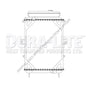 DHT KE1201001ST RADIATOR-FRAME (2 YR WTY)