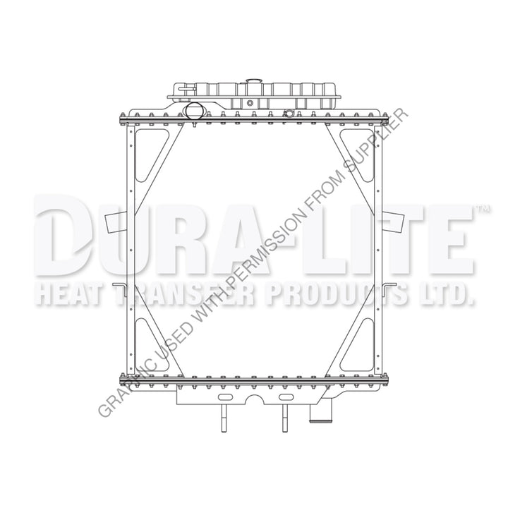 DHT PE1000001ST RADIATOR-FRAME (2 YR WTY)