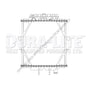 DHT PE1000001ST RADIATOR-FRAME (2 YR WTY)