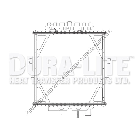 DHT PE1000001ST RADIATOR-FRAME (2 YR WTY)