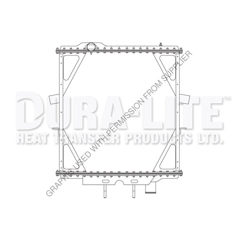 DHT PE1002001ST RADIATOR-FRAME (2 YR WTY)