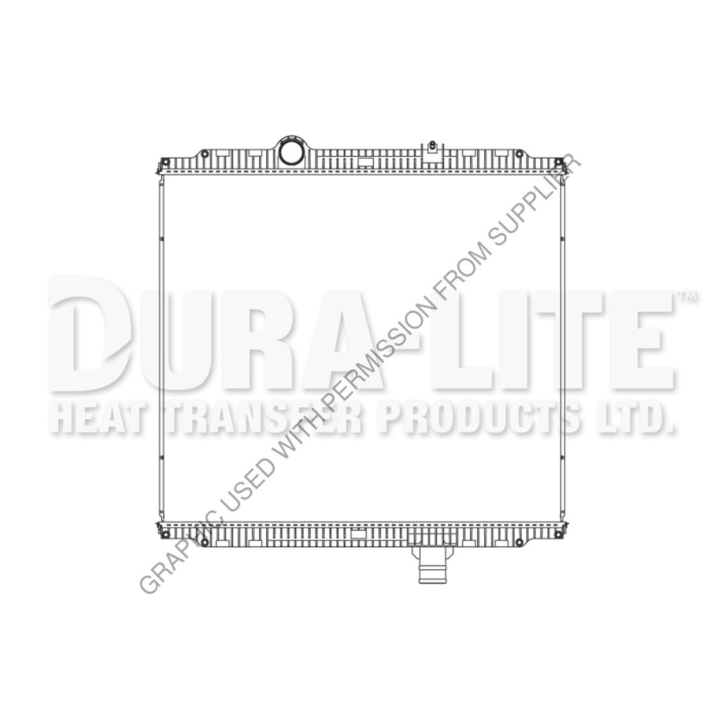 DHT PE1011002PT RADIATOR, PLASTIC/ALUM 1YR WRNTY