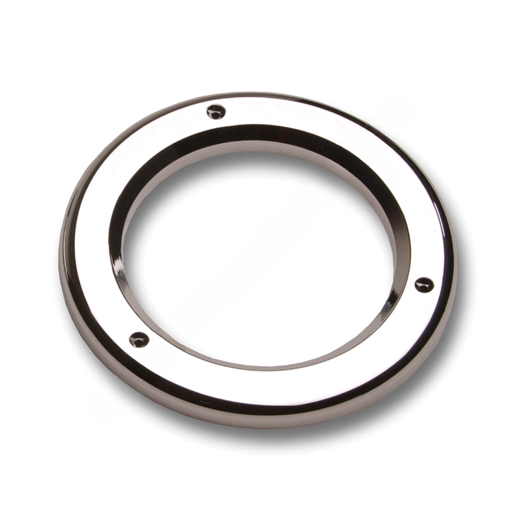 DML DUALB4 4IN  ROUND LIGHT BEZEL PLAIN
