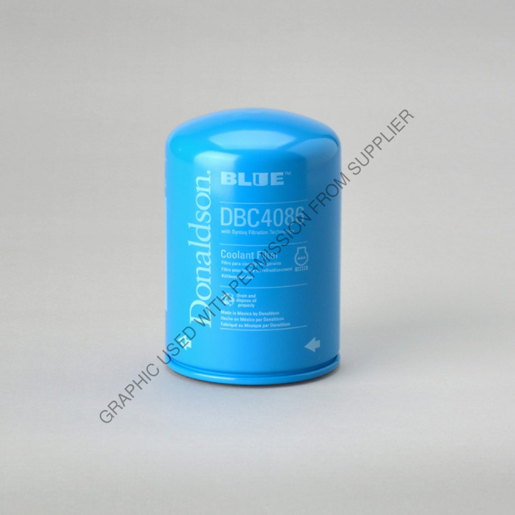 DN  DBC4086 COOLNT FILTER,SPINON DNLDSN BLUE NO CHEM