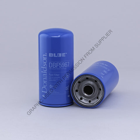 DN  DBF5967 FUEL FILTER, SPIN-ON SECONDARY