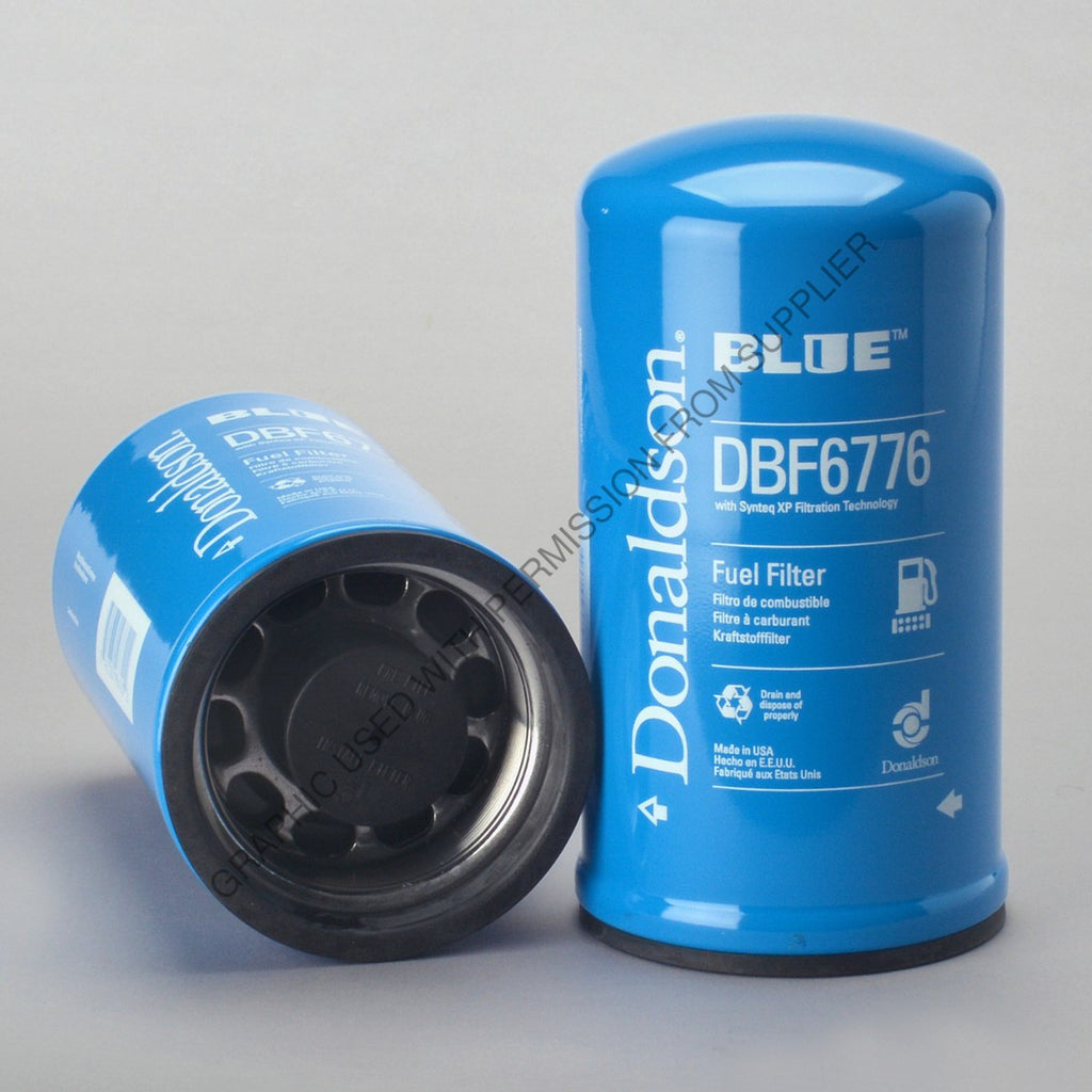 DN  DBF6776 FUEL FILTER, SPIN ON SECONDARY DN BLUE