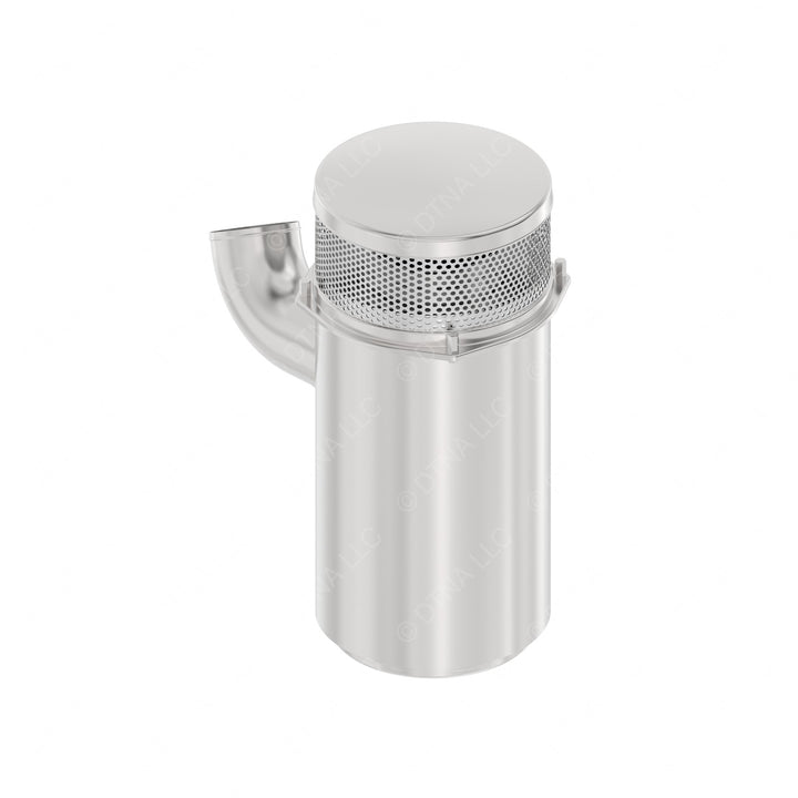 DN  ERA130147 AIR CLNR,13IN POLISHED,DUAL COWL,RH