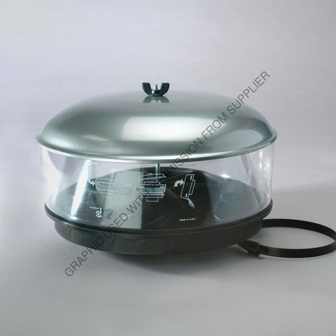 DN  H002223 PRE-CLEANER-PLASTIC, 6IN, FULL VIEW